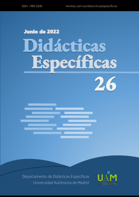 Portada del Número 26 de Didácticas Específicas