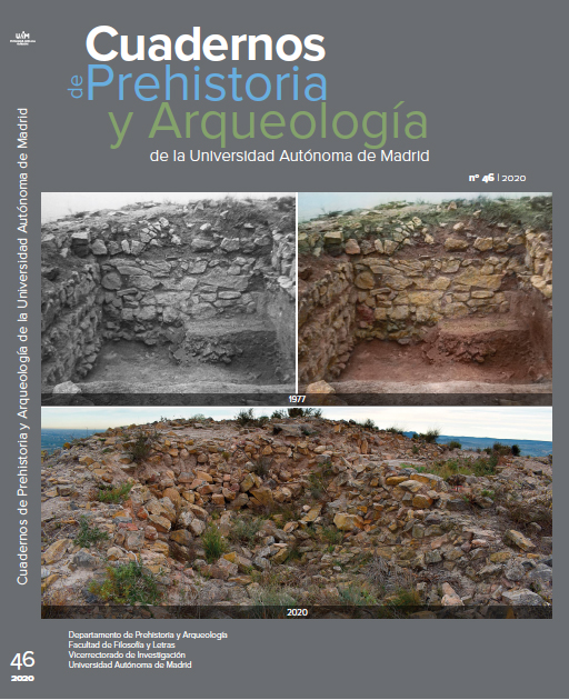 Portada del número 46 de la Cuadernos de Prehistoria y Arqueología de la UAM
