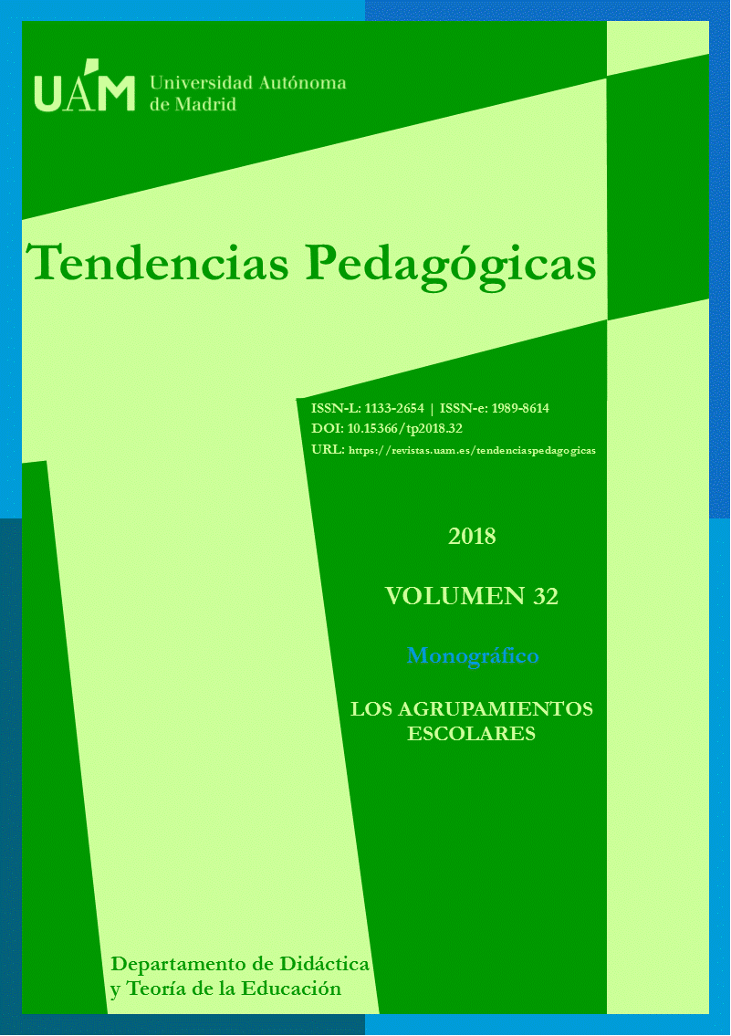 Portada de Tendencias Pedagógicas, volumen 32