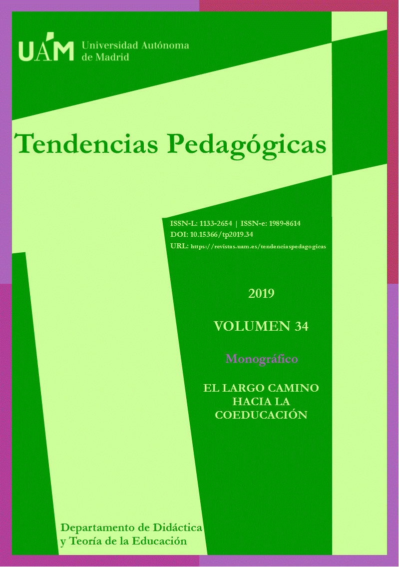 Portada de Tendencias Pedagógicas, volumen 34