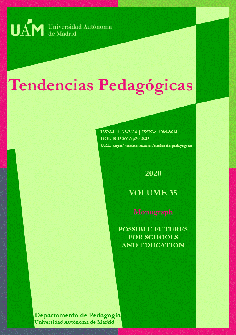 Front cover of Tendencias Pedagógicas, volume 35